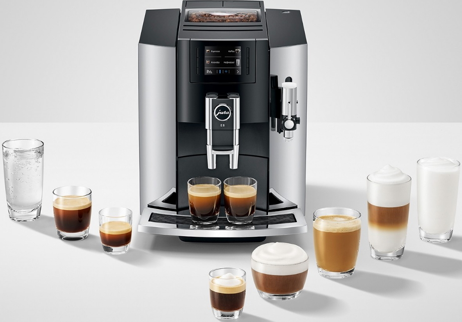Aparat de cafea Espresso JURA E8 Chrome, 15235 / 15 bar / Espresso photo 5