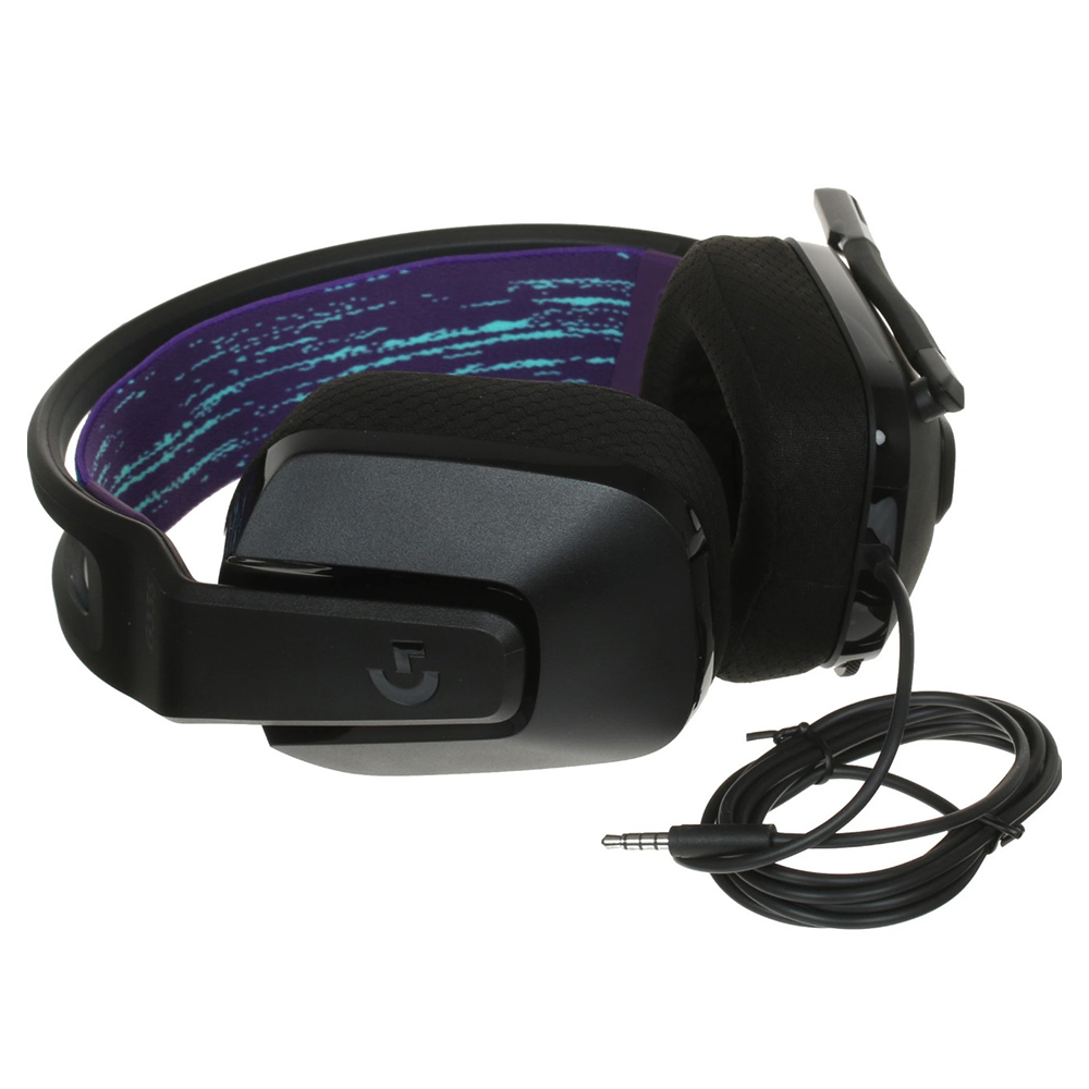 Наушники Logitech G 335 Black Проводные / Игровой / Black photo 6