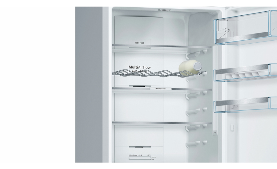 Frigider cu doua usi Bosch KGN39AI35 / 366 l / 203 cm / A++ / Inox photo 2