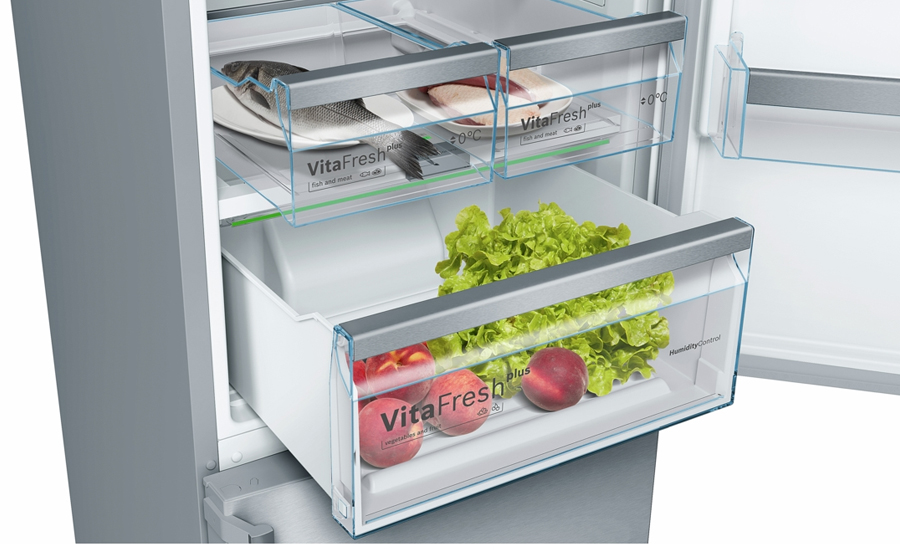 Frigider cu doua usi Bosch KGN39AI35 / 366 l / 203 cm / A++ / Inox photo 5