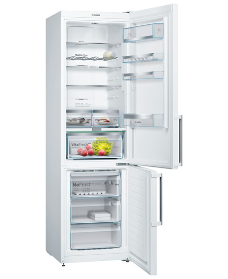 Frigider cu doua usi Bosch KGN39AW35 / 366 l / 203 cm / A++ / Alb photo 6