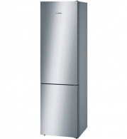 Холодильник с нижней морозильной камерой Bosch KGN39VL35, 366 л, 203 см, A++, Серебристый
