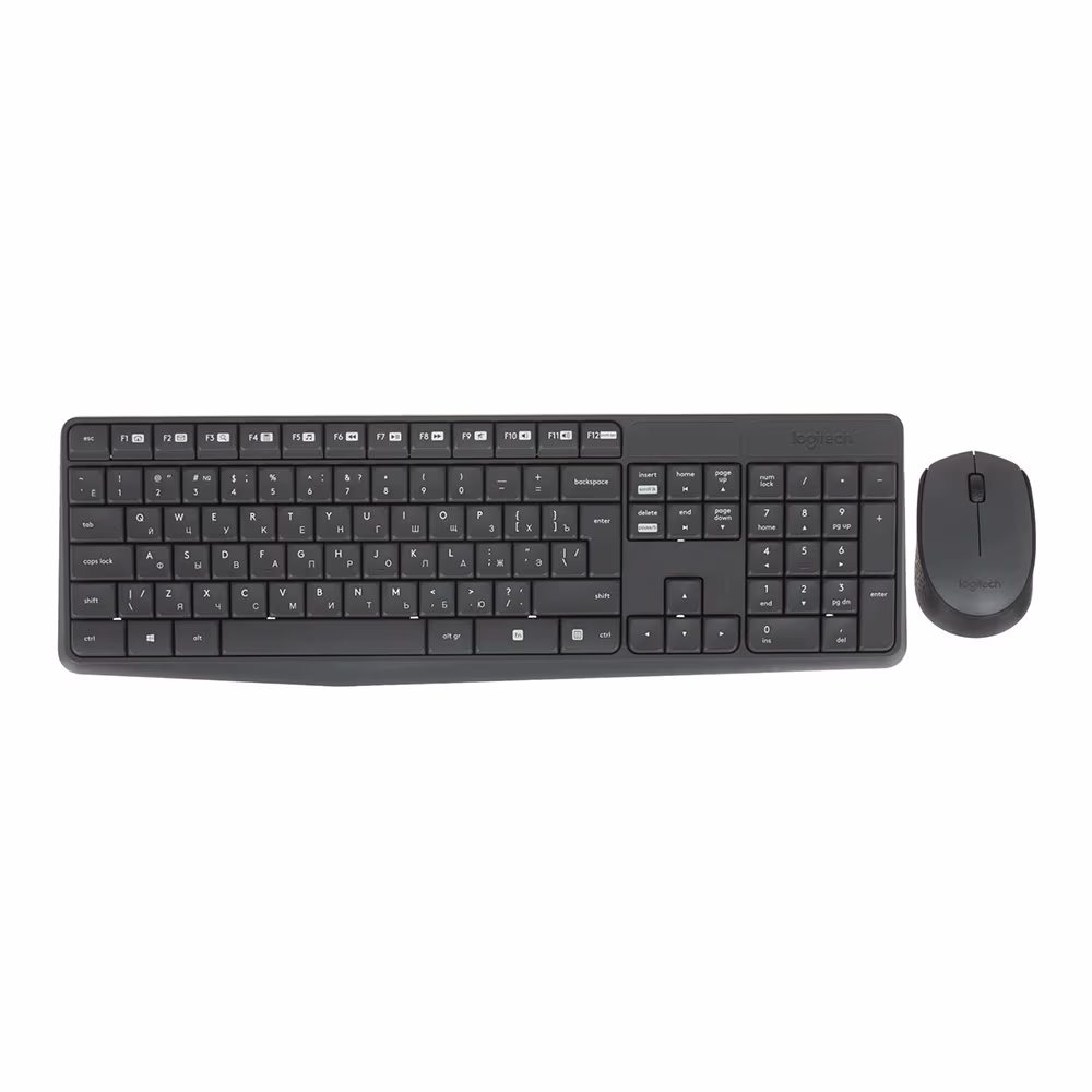 Tastatura + mouse fara fir Logitech MK235