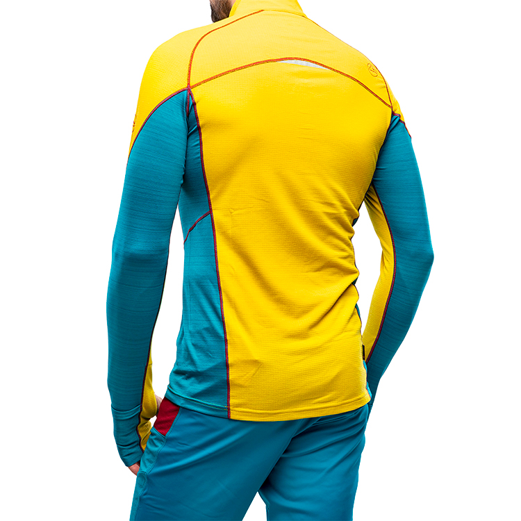 Hanorac pt bărbați La Sportiva Swift Long Sleeve M L Galben photo 3