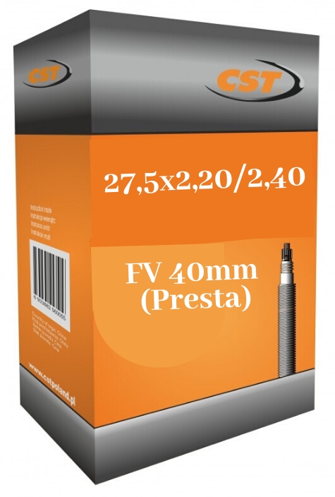 Велосипедная камера CST TB-CS135 2.75*2.20/2.40 FV 40 mm Китай photo 1 Велосипедная камера CST TB-CS135 2.75*2.20/2.40 FV 40 mm Китай photo 1