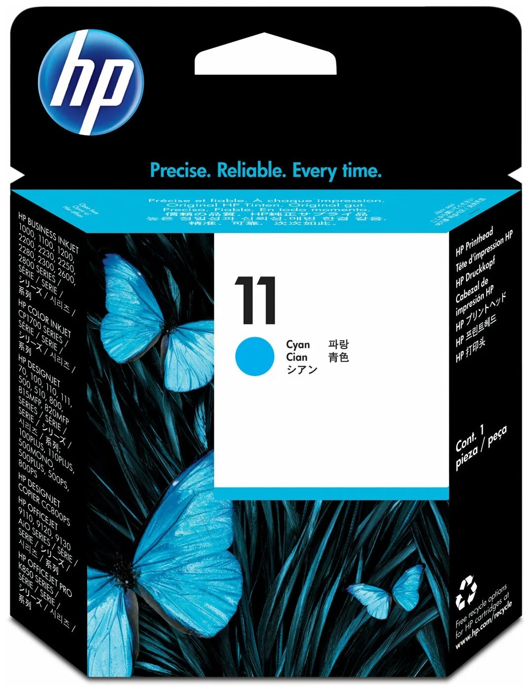 HP №11 Printhead Cyan, Made in Singapore photo 1