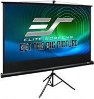 Elite Screens 119"(1:1) 214x214cm Tripod Series Pull Up, Black thumbnav 1