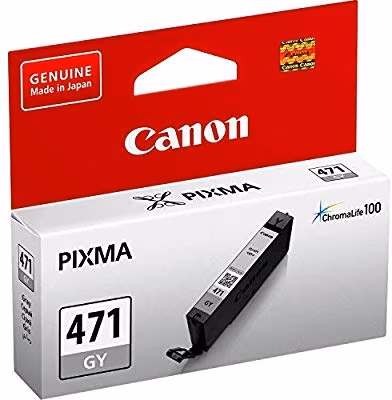 Ink Cartridge Canon CLI-471 GY, gray 7ml for MG5740,6840,7740
