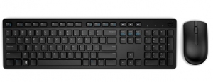 Dell KM636 Russian (QWERTY) Wireless Keyboard and mouse (Kit), Black (580-ADFN) thumbnav 1