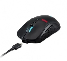 ACER PREDATOR CESTUS 350 - 2.4G Wired or Wireless Modes, 16.8M RGB Color, Pixart 3335 Optical Sensor up to 16000 DPI, 8 Programmable Buttons, 5 On Board Profile, Black.