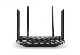 TP-LINK EC230-G1 AC1350 Dual Band Wireless Gigabit Router, 867Mbps at 5Ghz + 450Mbps at 2.4Ghz, 802.11ac/a/b/g/n, MU-MIMO, Beamforming, Easy Mesh, 1 Gigabit WAN + 4 Gigabit LAN, Wireless On/Off and WPS button, 4 external antennas+internal antenna thumbnav 1