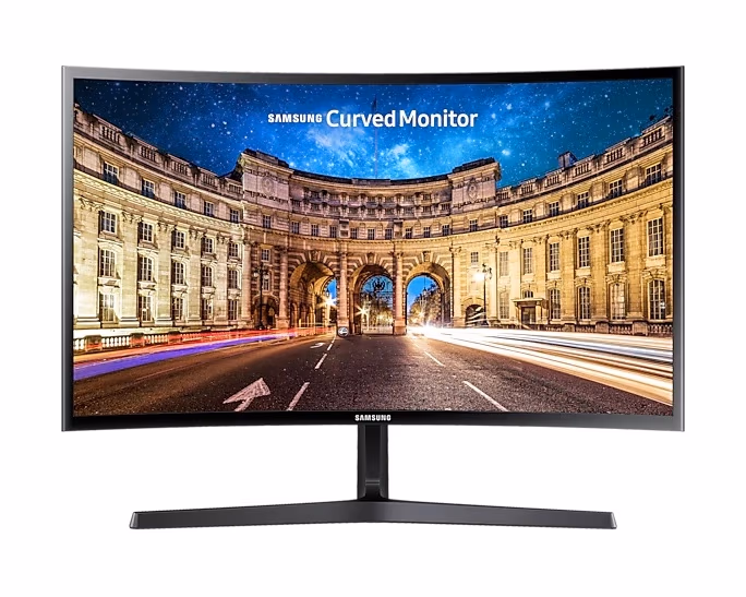 23.5" SAMSUNG VA LED C24F396FHI Curved ZeroFrame Gray (4ms, 1000:1, 250cd, 1920x1080, 178°/178°, VGA, HDMI, AMD FreeSync 75Hz, Samsung MagicBright/MagicUpscale, VESA) 