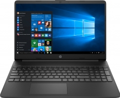 HP Laptop 15s Jet Black, 15.6" IPS FHD 250 nits (AMD Ryzen 7 5700U, 8xCore, 1.8-4.3 GHz, 8GB (1x8) DDR4 RAM, 512GB PCIe NVMe SSD, AMD Radeon Graphics, no ODD, CR, WiFi-AC/BT5.0, Type-C, 3cell, 720p HD Webcam, Ru, FreeDOS, 2.07kg) thumbnav 1