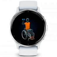 Smart Watche Garmin Venu 3, Whitestone / Passivated thumbnav 2