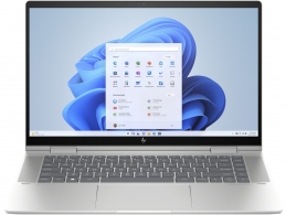 HP Envy 15 x360 Natural Silver (15-fe0011ci), 15.6" FHD OLED 400 nits Multitouch (Intel Core i5-1335U 10xCore 3.4-4.6 GHz, 16GB (on board) LPDDR5 RAM, 512GB PCIe NVMe SSD, Intel Iris Xe Graphics, WiFi 6E-AX/BT5.3, CR, HDMI, USB-C, FPR, Backlit KB, 4cell,  thumbnav 1