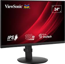 23.8” Monitor VIEWSONIC VG2408A-MHD / 100Hz / 5ms / Black photo 2
