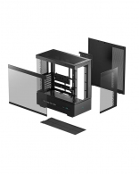 Корпус DEEPCOOL CH690 DIGITAL / w/oPSU / Side-Window / Digital screen / ATX / Black thumbnav 5