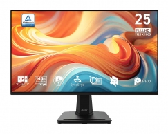 24.5” Monitor MSI PRO MP251 E14L/ 1ms/ 144Hz/ Black thumbnav 1