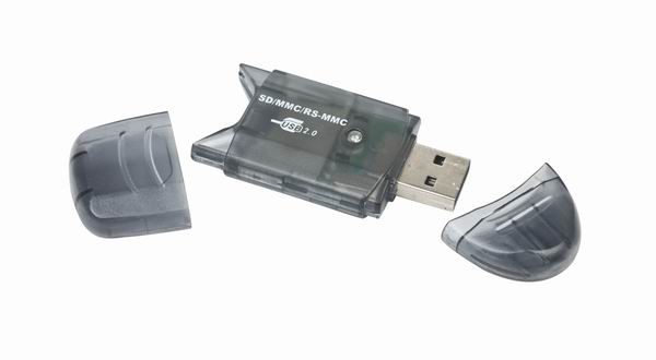 Card Reader Gembird FD2-SD-1,Supports all SD, MMC and RS-MMC cards photo 2