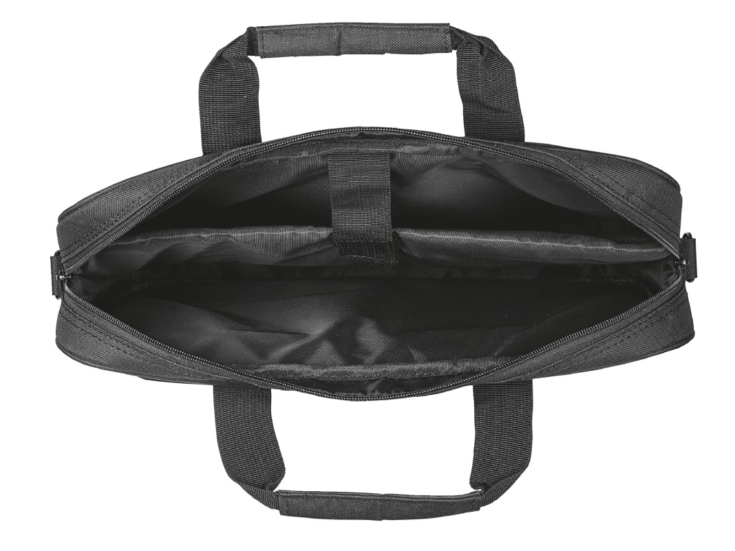 Trust NB bag 16” Primo Carry, large main compartment (385 x 315 mm) to fit most laptops with screens up to 16”, Zippered front compartment for charger, smartphone, wallet etc, Black photo 3