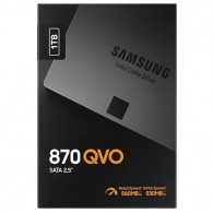 2.5” SSD 1.0TB  Samsung SSD 870 QVO, SATAIII, Sequential Reads: 560 MB/s, Sequential Writes: 530 MB/s, Max Random 4k: Read: 98,000 IOPS / Write: 88,000 IOPS, 7mm, Cache 1GB LPDDR4, Samsung MKX controller, V-NAND 4bit MLC thumbnav 2