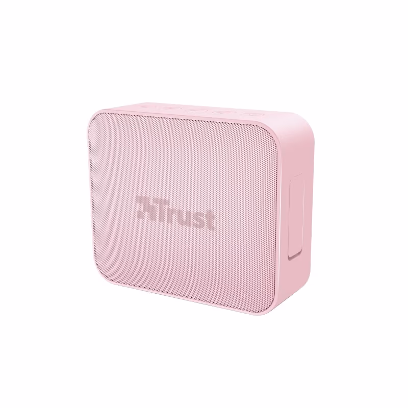 Компактная беспроводная Bluetooth-колонка Trust Zowy Pink / 10W / IPX7 / Up to 12 hours 