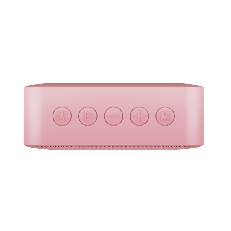 Компактная беспроводная Bluetooth-колонка Trust Zowy Pink / 10W / IPX7 / Up to 12 hours photo 3