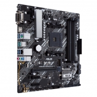 ASUS PRIME B450M-A II, Socket AM4, AMD B450, Dual 4xDDR4-4400, APU AMD graphics, VGA, DVI, HDMI, 1xPCIe X16, 6xSATA3, RAID, 1xM.2, ALC887 HDA, 2xPCIe X1, GbE LAN, 2xUSB3.2 Gen 2, 6xUSB3.2, Aura Sync RGB, 5X Pro.III, mATX thumbnav 2