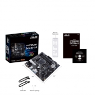 ASUS PRIME B450M-A II, Socket AM4, AMD B450, Dual 4xDDR4-4400, APU AMD graphics, VGA, DVI, HDMI, 1xPCIe X16, 6xSATA3, RAID, 1xM.2, ALC887 HDA, 2xPCIe X1, GbE LAN, 2xUSB3.2 Gen 2, 6xUSB3.2, Aura Sync RGB, 5X Pro.III, mATX thumbnav 5