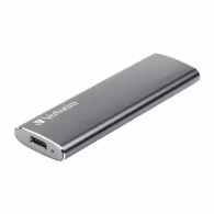 M.2 External SSD 120GB  Verbatim Vx500 USB 3.1 Gen 2, Sequential Read/Write: up to 500/430 MB/s, Windows®, Mac, PS4 and Xbox One compatible, Light, Portable, Durable, Ultra-compact aluminum housing, Low power consumption