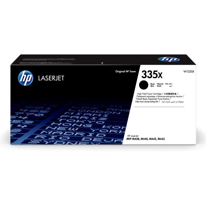 HP 335X, (W1335X) Black Cartridge for HP LaserJet M438n,442dn,443nda, 13700 p. photo 1 HP 335X, (W1335X) Black Cartridge for HP LaserJet M438n,442dn,443nda, 13700 p. photo 1