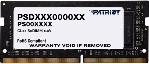 Оперативная память PATRIOT Signature Line DDR4-3200 SODIMM 16GB 