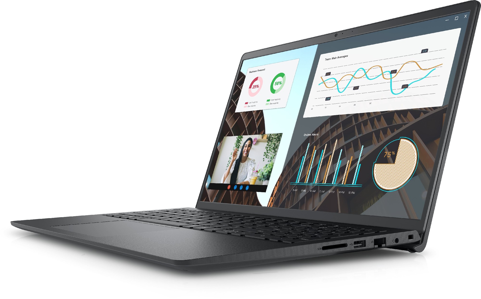 Ноутбук 15.6” Dell Vostro 15 3000 (3530)/ Intel Core i5-1334U/ 16GB/ 512GB SSD/ Carbon Black photo 3