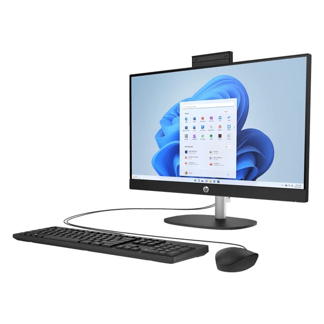 Моноблок 27.0” HP 27-cr0011ci / AMD Ryzen 5 7520U / 16GB / 512GB SSD / Jet Black photo 3