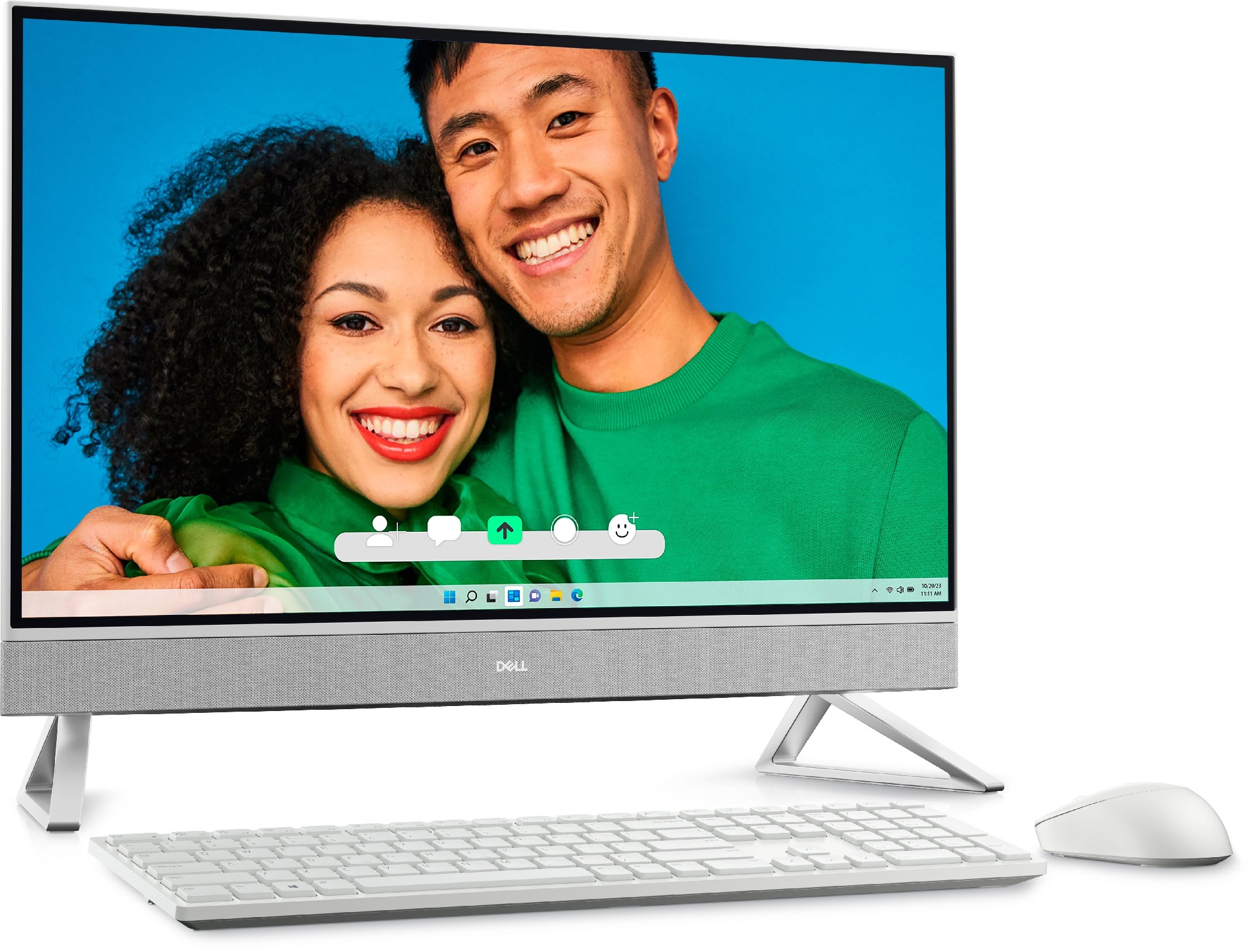 Моноблок 27” DELL lnspiron 7730/ Intel Core 7 150U/ 16GB / 1TB SSD / Win10Home / Pearl White photo 2