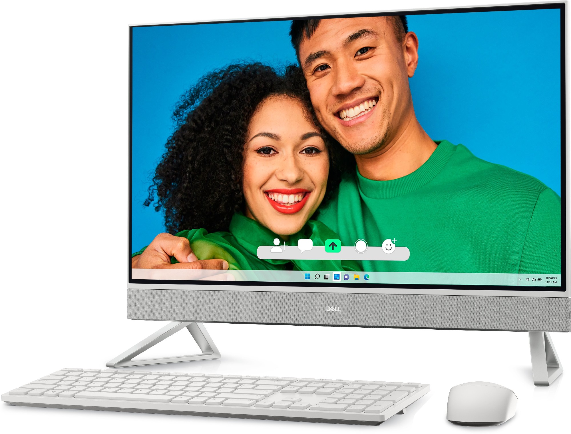 Моноблок 27” DELL lnspiron 7730/ Intel Core 7 150U/ 16GB / 1TB SSD / Win10Home / Pearl White photo 3