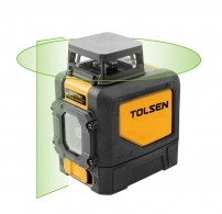 Nivela laser orizontal la 360° 30m verde Tolsen