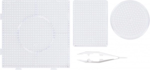 Поле для термомозаики Knorr Prandell набор большой квадрат 14,5 х 14,5 см. прямоугольник, круг