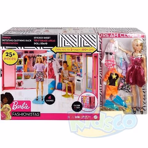 Игровой набор Barbie Гардеробная комната