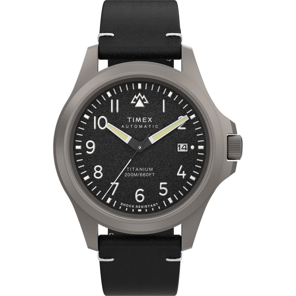 Expedition North® Titanium Automatic 41mm Eco-Friendly Leather Strap Watch TW2V54000 photo 1