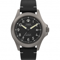 Expedition North® Titanium Automatic 41mm Eco-Friendly Leather Strap Watch TW2V54000 thumbnav 1