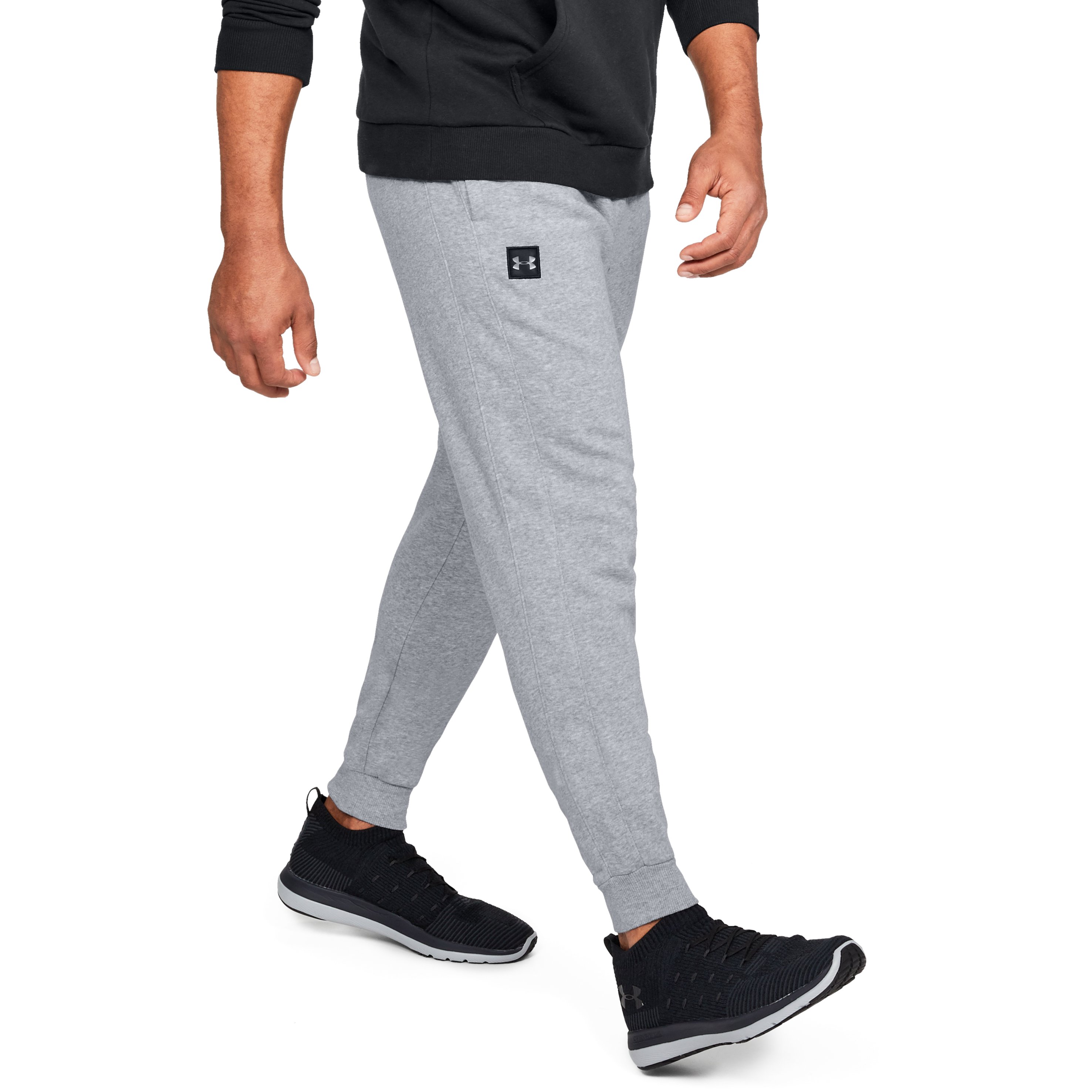 Брюки Under Armour Rival Fleece Jogger SM Серый    Мужской photo 4