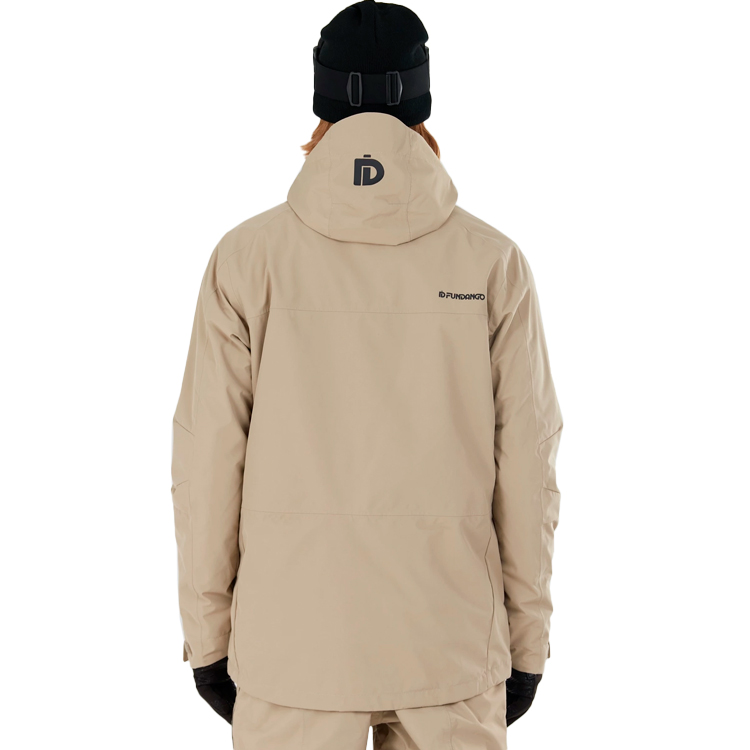 Geacă pt Barbati Fundango Rigel 3L Jacket S Bej photo 3