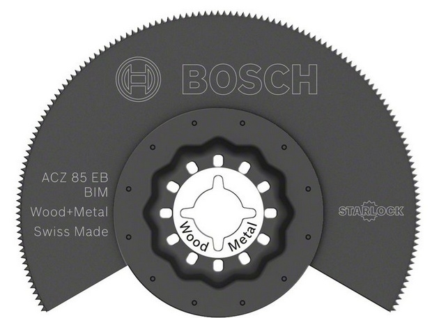 Сегментированный пильный диск BIM Wood and Metal Bosch ACZ 85 EB BIM 85 mm, 2608661636 photo 1 Сегментированный пильный диск BIM Wood and Metal Bosch ACZ 85 EB BIM 85 mm, 2608661636 photo 1