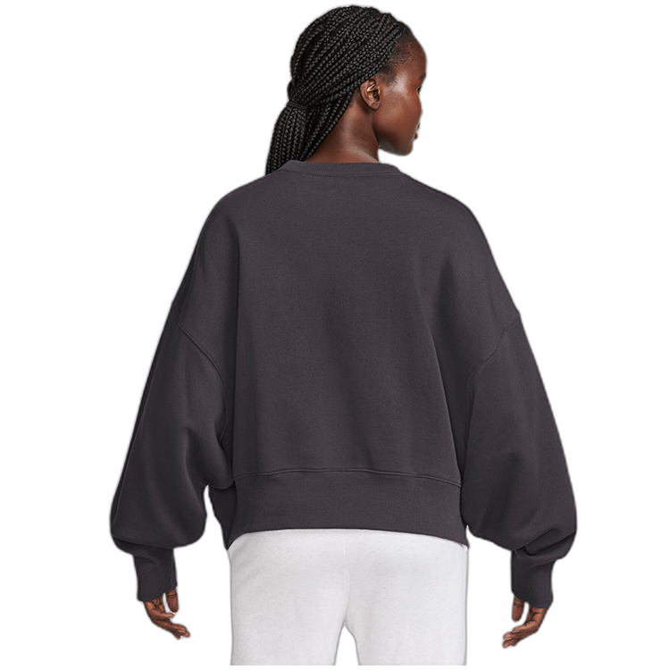 Толстовка Nike W NSW STYLE FLC CREW OOS XL Серый Женский photo 5