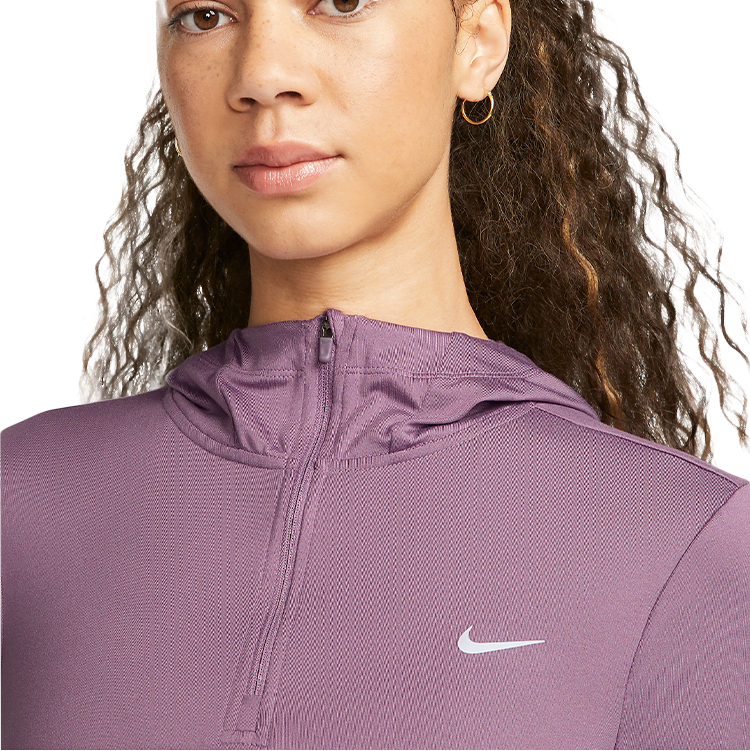 Толстовка Nike W NK SWIFT ELMNT DF UV HD LNG / Женский / M / Фиолетовый photo 5