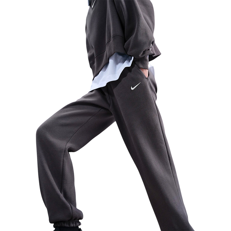 Брюки Nike W NSW PHNX FLC HR OS PANT 2 M Серый Женский photo 3