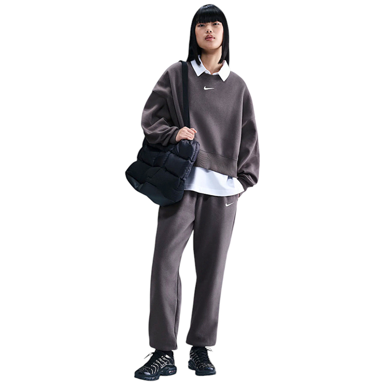 Брюки Nike W NSW PHNX FLC HR OS PANT 2 M Серый Женский photo 5