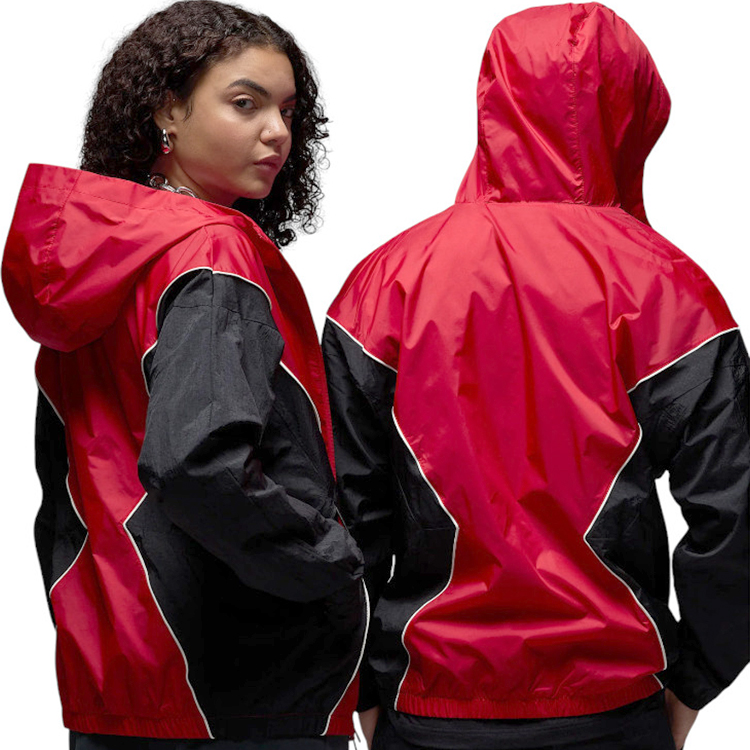 Hanorac pt bărbați Nike M J DRAFT JKT XS Negru-rosu photo 7