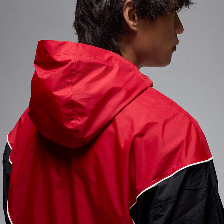 Hanorac pt bărbați Nike M J DRAFT JKT XS Negru-rosu photo 9